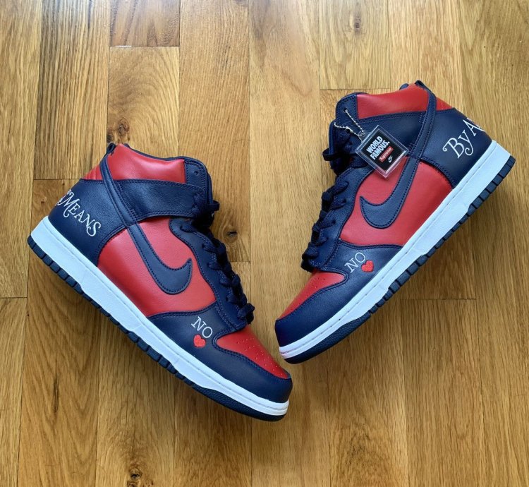 Nike Supreme Dunk High 12m