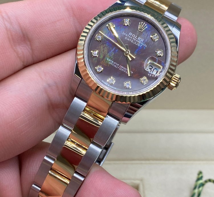 Rolex Datejust 31 278273ng Black Oys