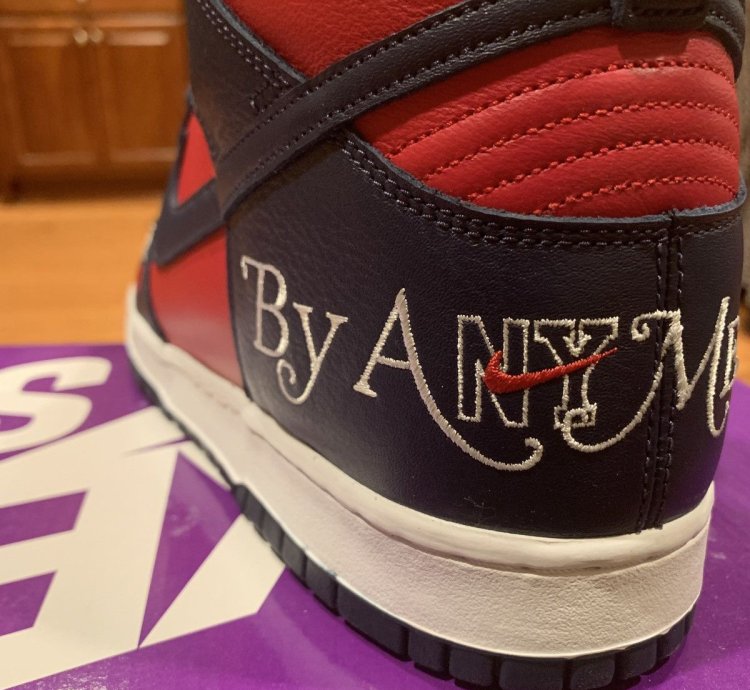 Nike Supreme Dunk High By Any Means