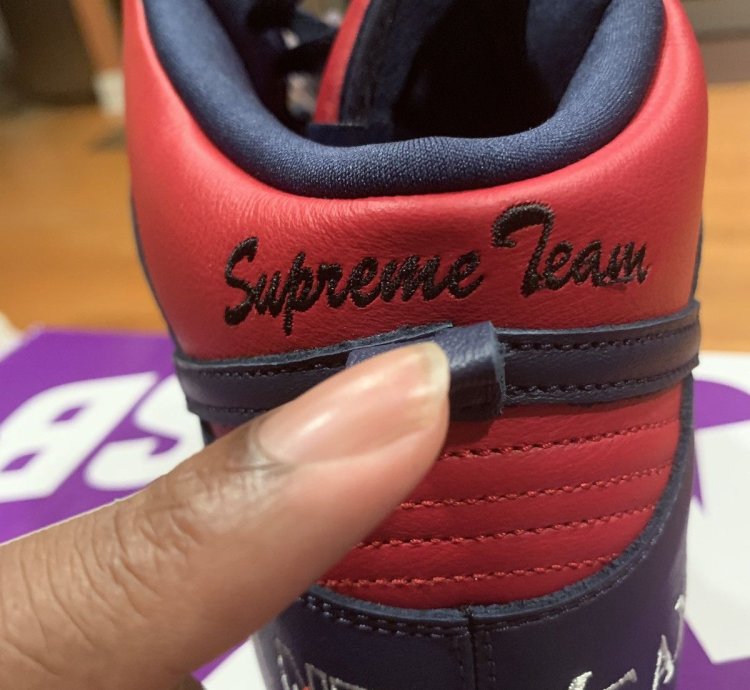 Nike Supreme Dunk High By Any Means