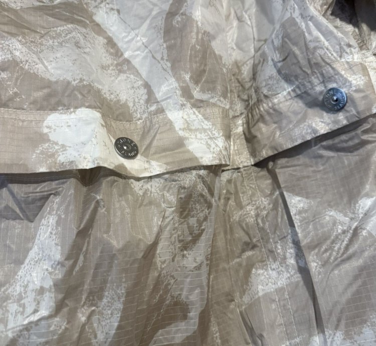 Stone Island 7100011 Uv-reactive Scan Camo On Nylon Ripstop