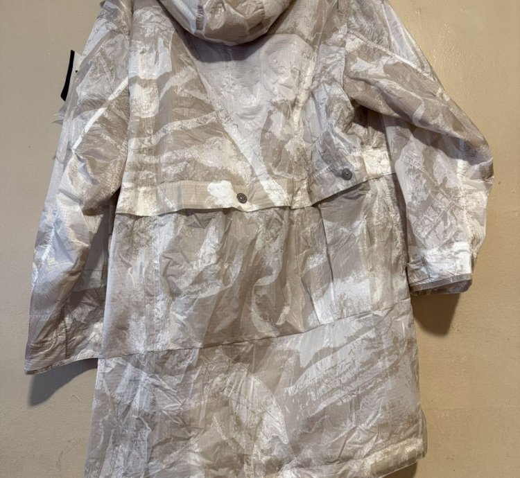 Stone Island 7100011 Uv-reactive Scan Camo On Nylon Ripstop