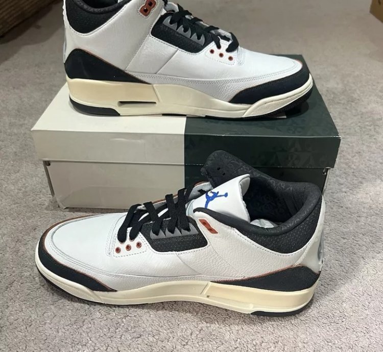 Nike Air Jordan 3 Retro Quai 54 2024 Fz5649-100
