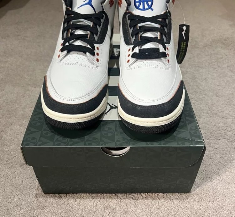 Nike Air Jordan 3 Retro Quai 54 2024 Fz5649-100