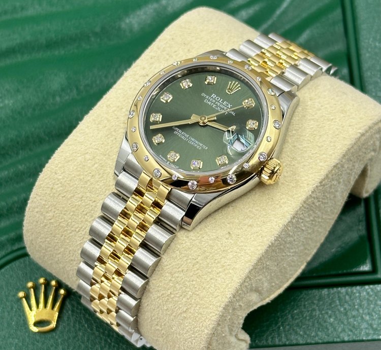 Rolex Datejust 31 278343rbr Green Jub