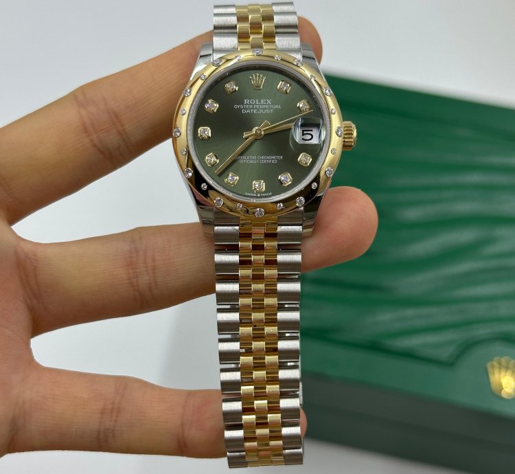 Rolex Datejust 31 278343rbr Green Jub