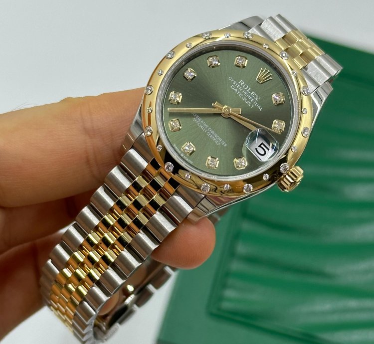 Rolex Datejust 31 278343rbr Green Jub