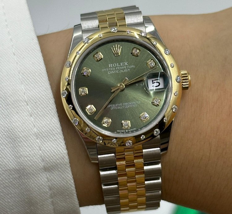 Rolex Datejust 31 278343rbr Green Jub