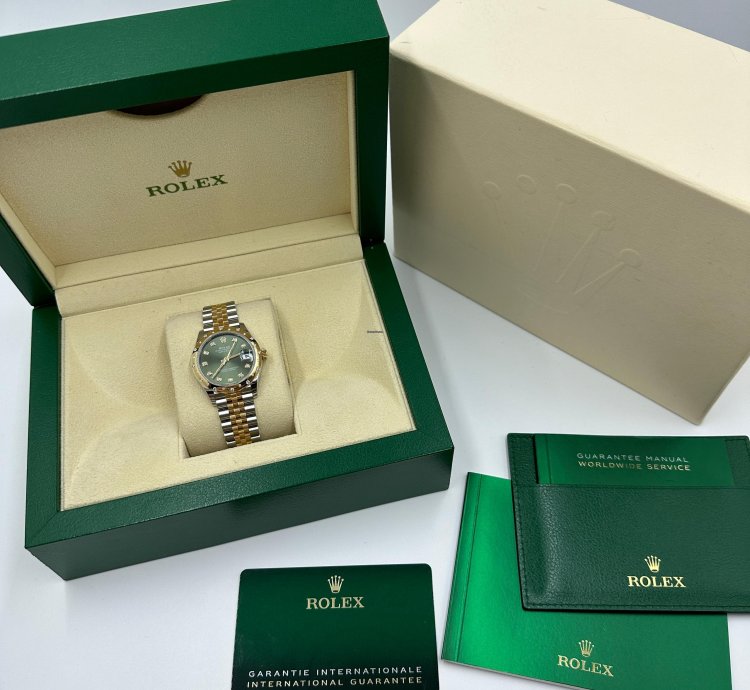 Rolex Datejust 31 278343rbr Green Jub