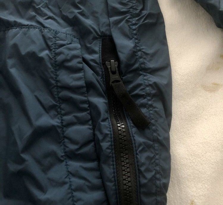 Stone Island 721543230 - Nwot Blue Light Jacket Crinkle Reps