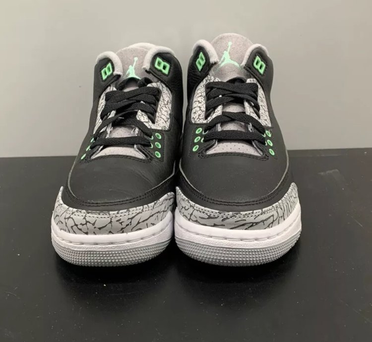 Nike Air Jordan 3 Retro Green Glow Dm0967-031
