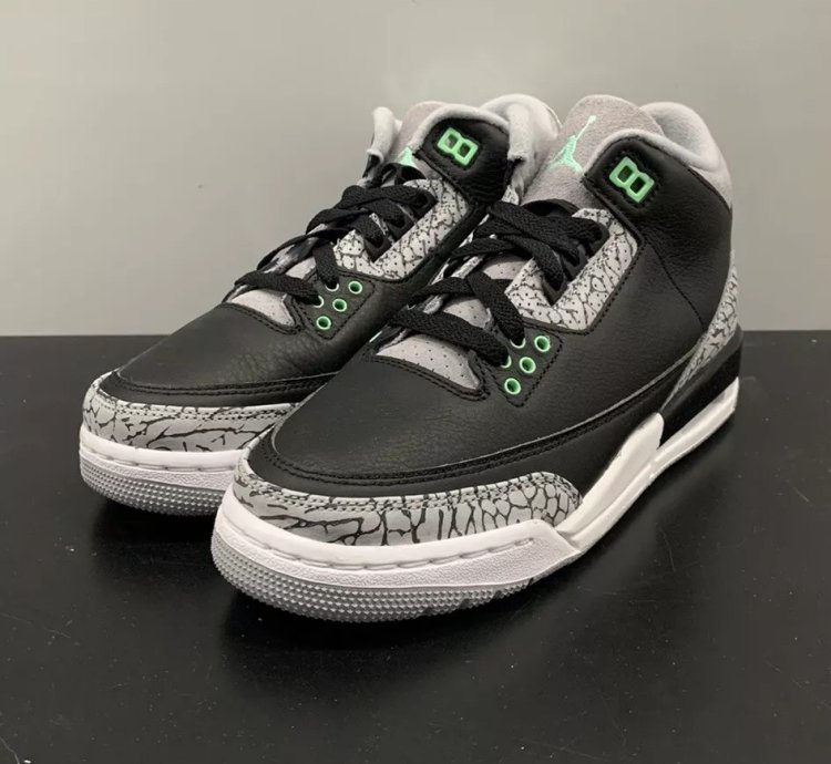 Nike Air Jordan 3 Retro Green Glow Dm0967-031