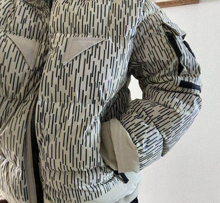 Stone Island Al Down Blouson And Gloves