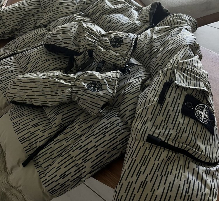 Stone Island Al Down Blouson And Gloves