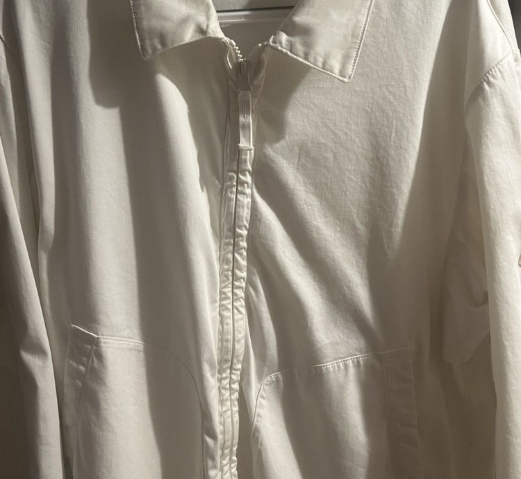 Stone Island All White Ghost Piece Shirt Jacket