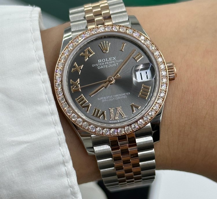 Rolex Datejust 31 278381rbr Vi Grey Jub