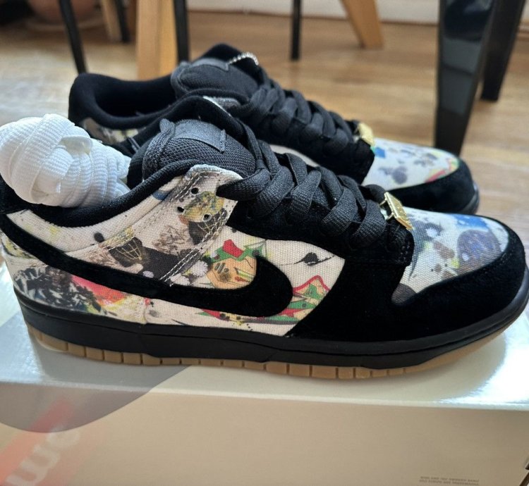 Nike Supreme Dunk Low Sb Ramellzee