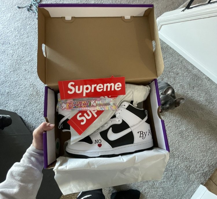 Nike Supreme Dunks Sz 10