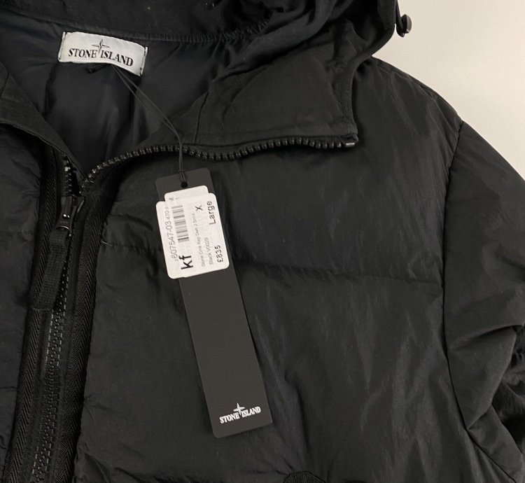 Stone Island Aw21 Crinkle Reps Down Jacket Xl