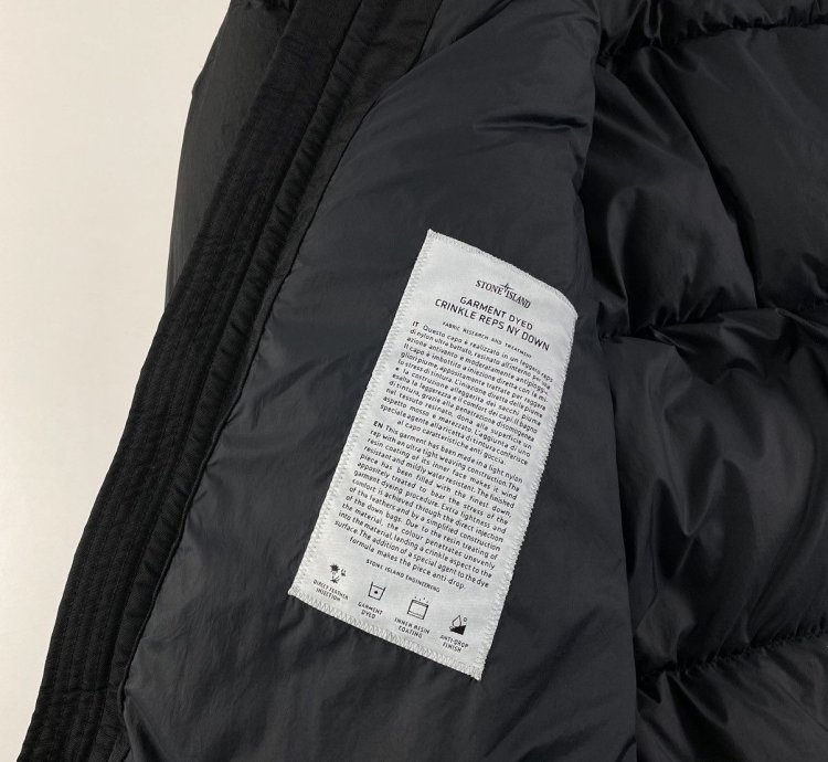 Stone Island Aw21 Crinkle Reps Down Jacket Xl