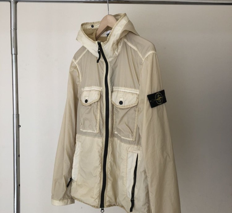 Stone Island Beige Lamy Flock Jacket