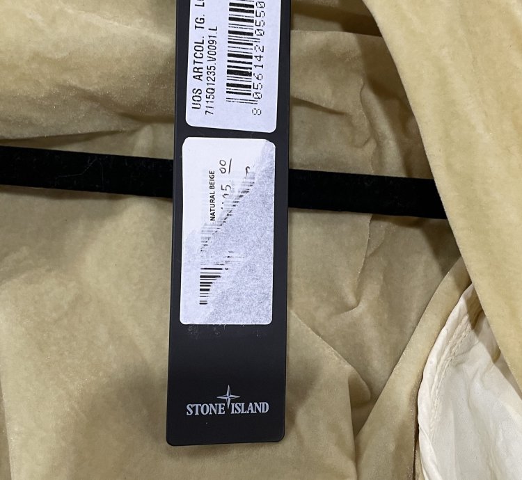 Stone Island Beige Lamy Flock Jacket