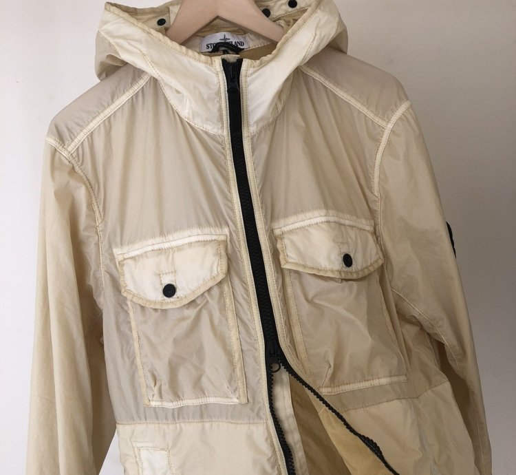 Stone Island Beige Lamy Flock Jacket