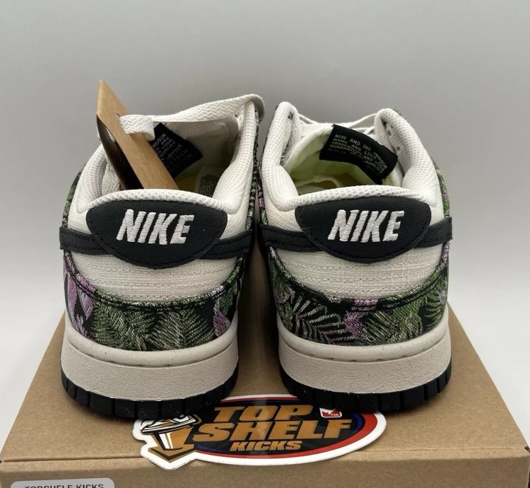 Ds New Nike Dunk Low Next Nature Floral Tapestry 2023