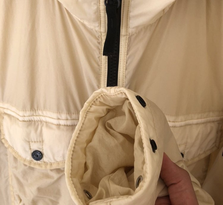 Stone Island Beige Lamy Flock Jacket