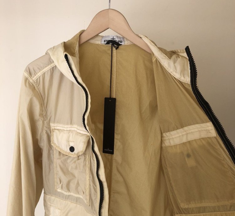 Stone Island Beige Lamy Flock Jacket