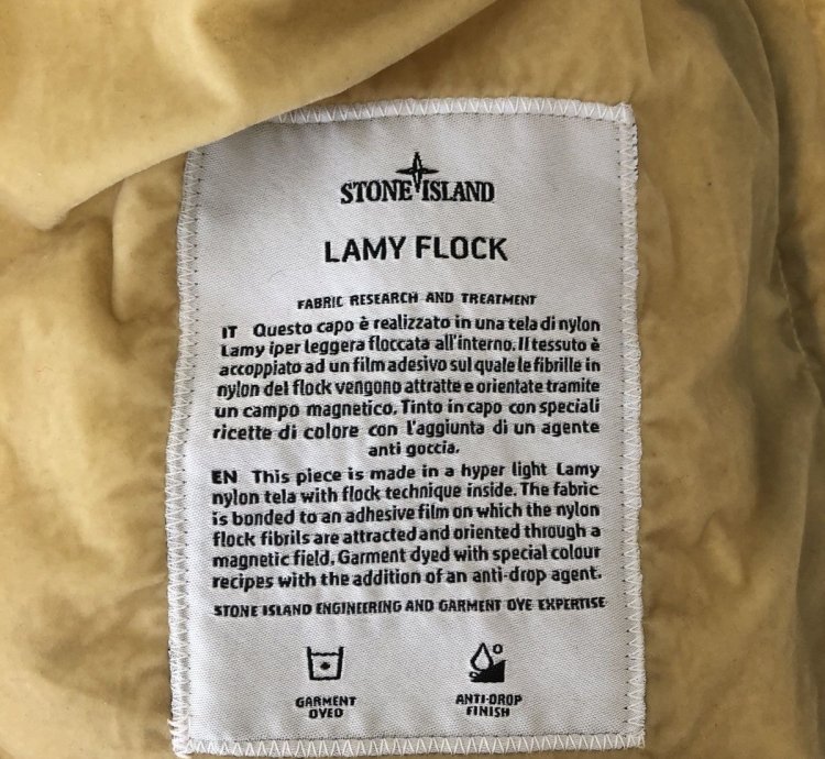 Stone Island Beige Lamy Flock Jacket