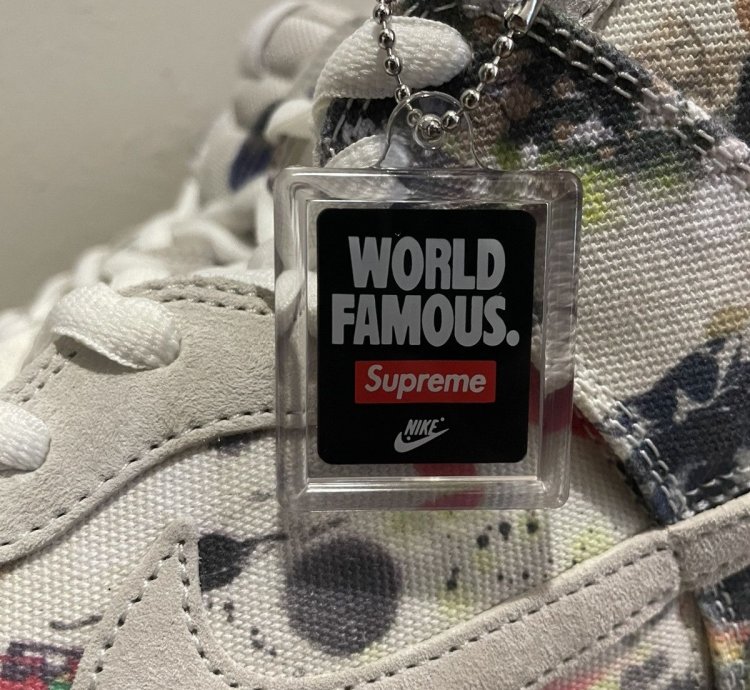 Nike Supreme Sb Dunk High Rammellzee
