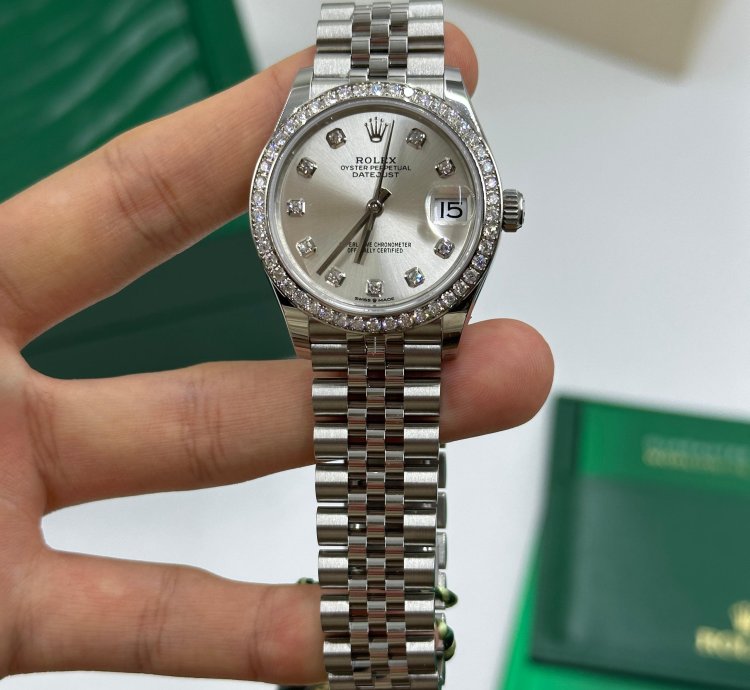 Rolex Datejust 31 278384rbr Silver Jub