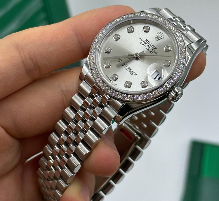 Rolex Datejust 31 278384rbr Silver Jub