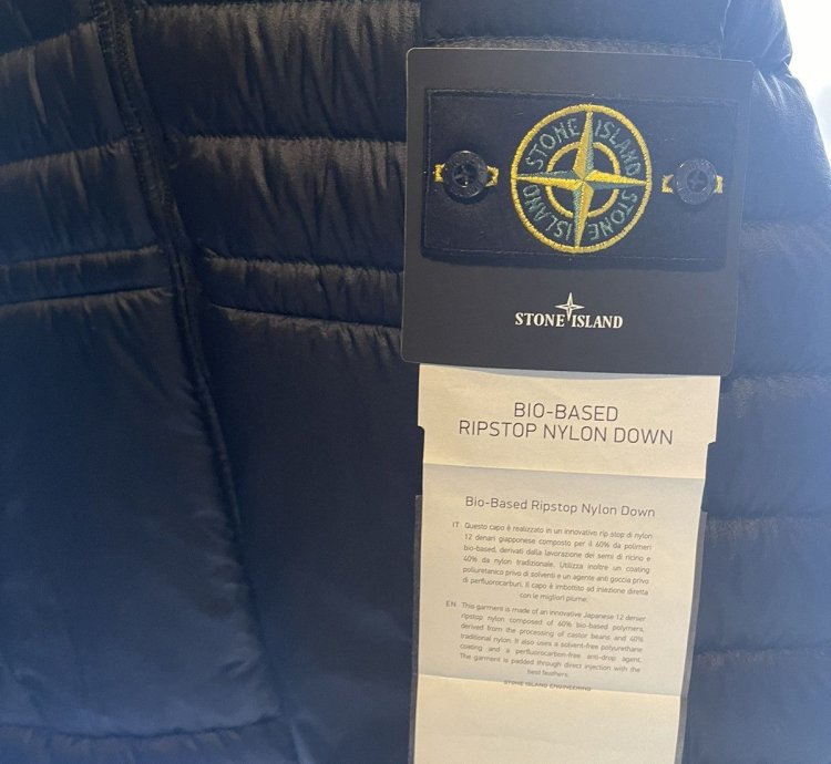 Stone Island Bio Rip Stop Down Jacket