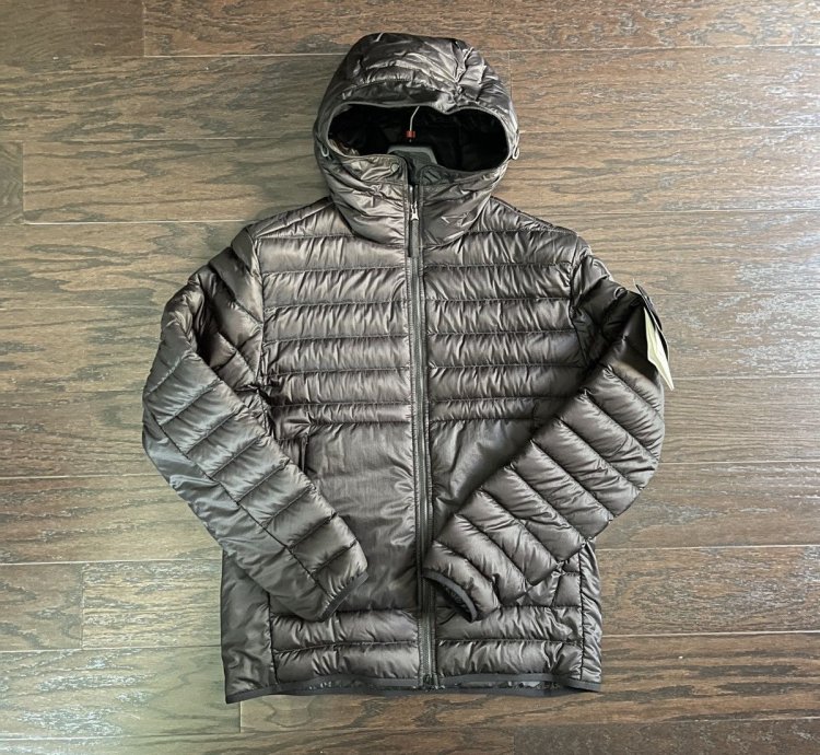 Stone Island Bio-baed Ripstop Hooded Down Jacket Size