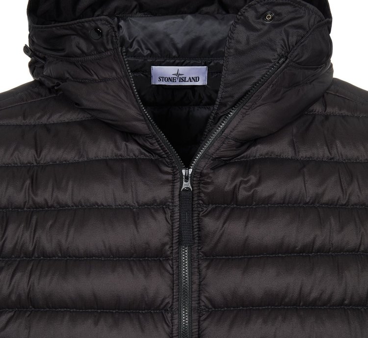 Stone Island Bio-baed Ripstop Hooded Down Jacket Size