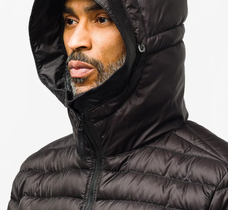 Stone Island Bio-baed Ripstop Hooded Down Jacket Size