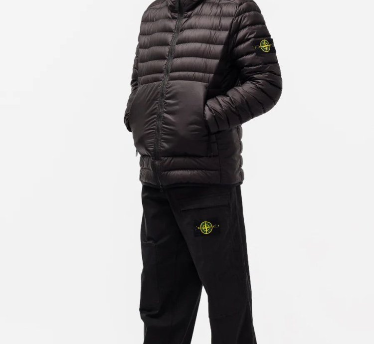 Stone Island Bio-baed Ripstop Hooded Down Jacket Size