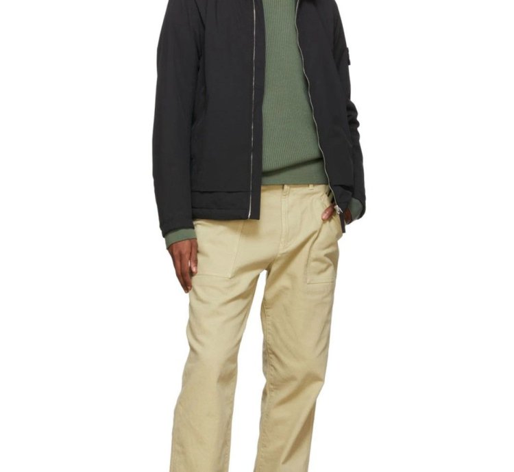Stone Island Black Compass Patch Jacket