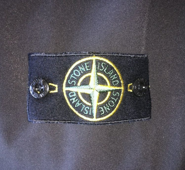Stone Island Black Compass Patch Jacket