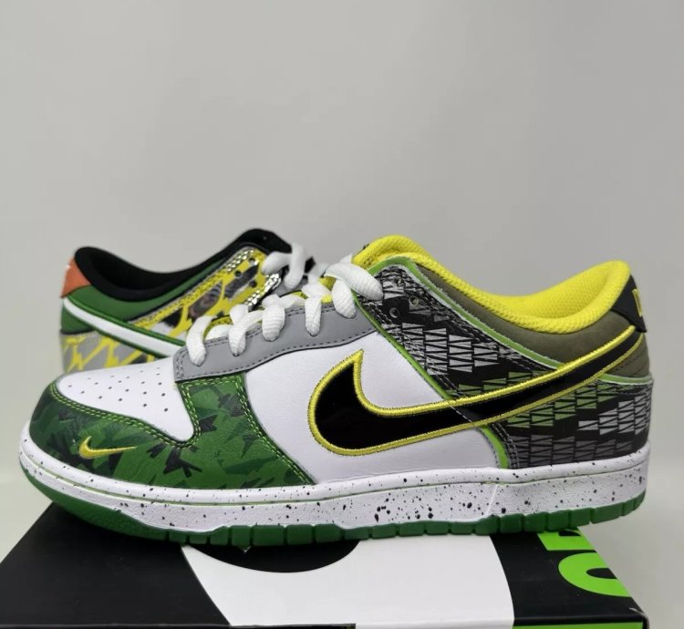 Nike Dunk Low What The Duck Oregon Away Pe 2024