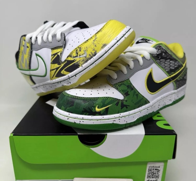 Nike Dunk Low What The Duck Oregon Away Pe 2024
