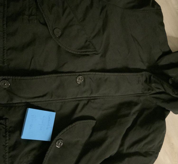 Stone Island Black Heavy Parka David Tc-down 2000