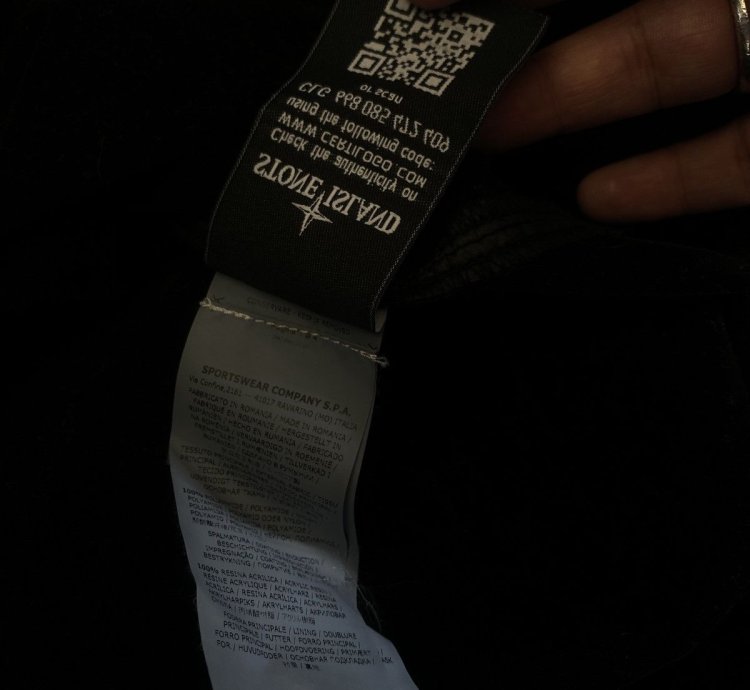 Stone Island Black Lamy Jacket