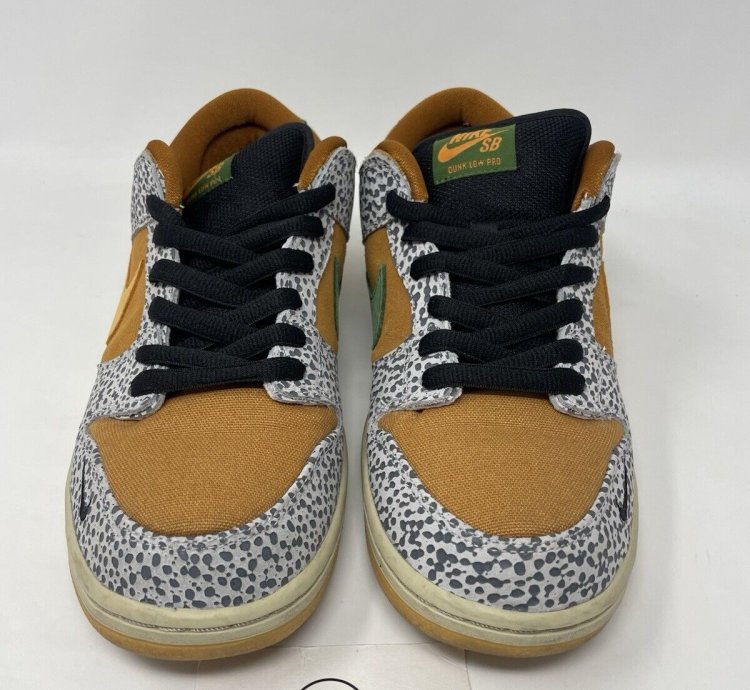 Brand New Nike Sb Dunk Low Pro Atmos Safari 2020 Cd2563-002