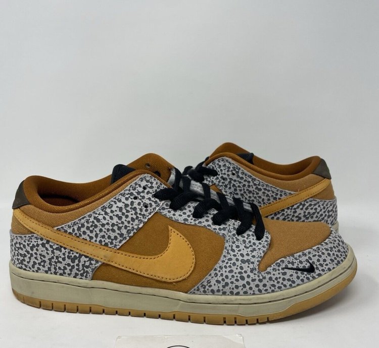 Brand New Nike Sb Dunk Low Pro Atmos Safari 2020 Cd2563-002