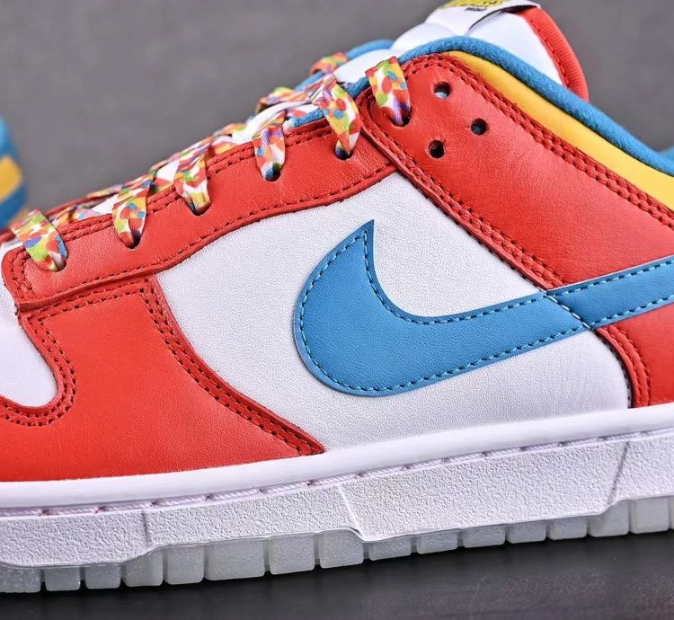 Lebron James X Nike Sb Dunk Low Fruity Pebbles