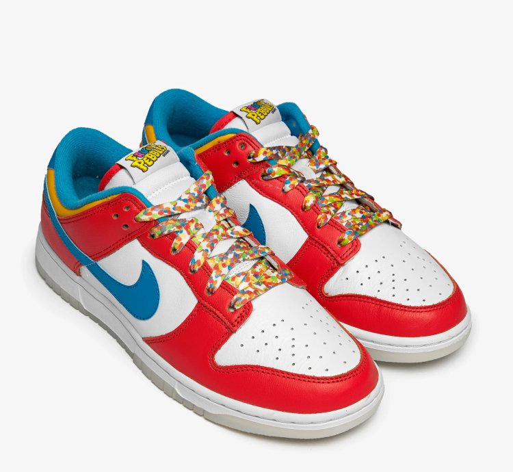 Lebron James X Nike Sb Dunk Low Fruity Pebbles