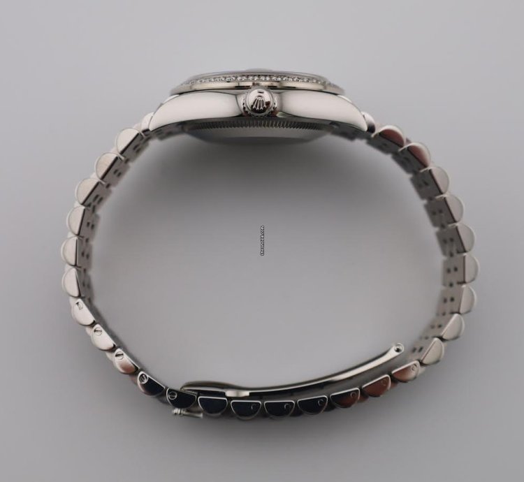 Rolex Datejust 31 31mm Diamond Bezel Stainless Steel Mop Diamond Dial Jubilee Bracelet